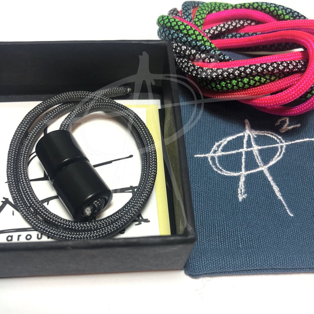 AroundSquare Mini Standard Begleri - Precision Machined and Polished - (Ti Shinobi)