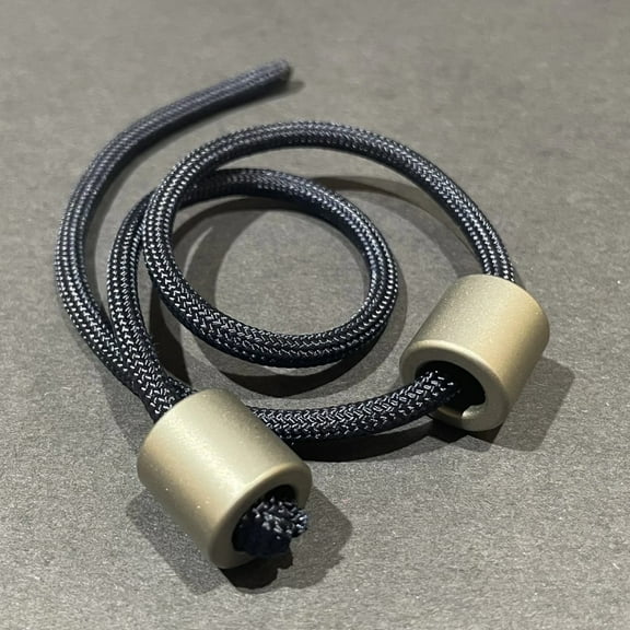 AroundSquare Mini Standard Begleri - Precision Machined and Polished - (Titanium Sandblast)