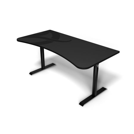 Arozzi - Arena Ultrawide Curved Gaming Desk - Dark Grey