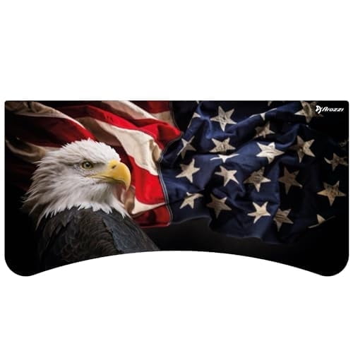 Arozzi Arena Gaming Desk Mat, Full Surface Custom Desk Pad, Interchangeable, Water Resistant & Washable Computer Desk Mouse Pad with Stitched Edges (D042)