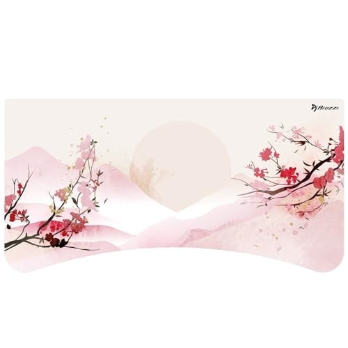 Arozzi Arena Gaming Desk Mat, Full Surface Custom Desk Pad, Interchangeable, Water Resistant & Washable Computer Desk Mouse Pad with Stitched Edges (D049)