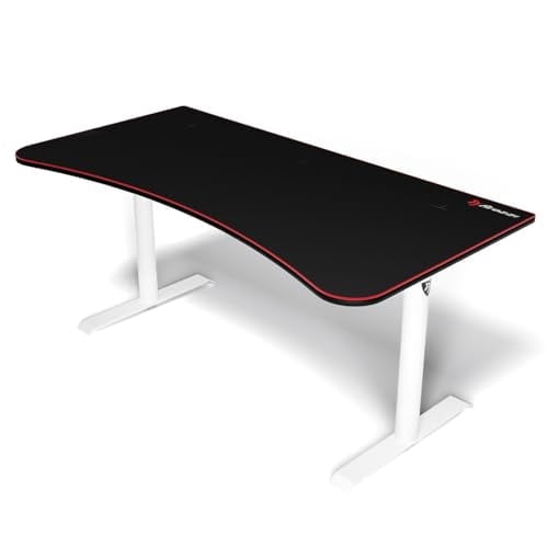 Arozzi Arena Metal Gaming Desk, Black - Walmart.com