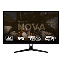Arozzi Nova 32" QHD 2K Gaming Monitor – IPS, 180Hz, 1ms, HDR10, Adaptive Sync – Black