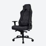 Arozzi Vernazza Soft Fabric Office & Gaming Chair - Pure Black