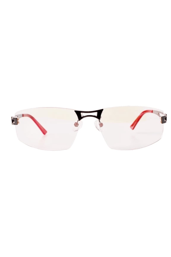 - Visione VX600 Blue Light Blocking Computer and Gaming Glasses - Anti-Glare, UV Protection - Red