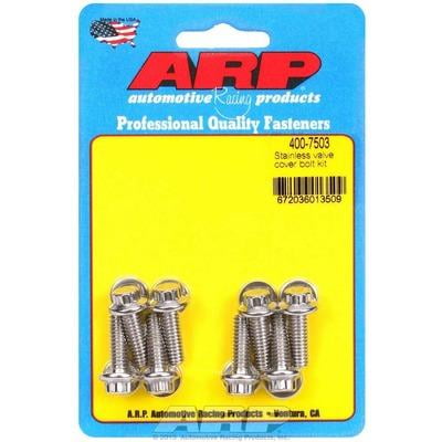 ARP S/S Valve Cover Bolt Kit 1/4in- 20 6pt (8) ARP S/S Valve Cover Bolt Kit 1/4in- 20 6pt (8)