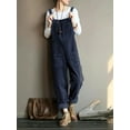 thumbnail image 1 of Arpith Womens Overall Jumpsuit Fashion Comfortable Stylish Full Length Denim Style Cozy Outfit Regular Sizes, 1 of 6