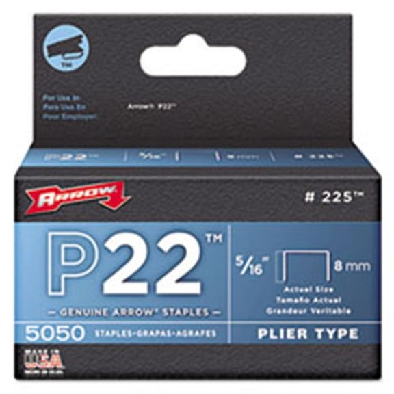 Arr 225 P22 Staples, 0.31 In