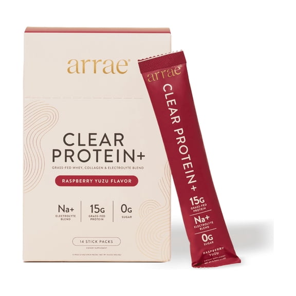 Arrae Clear Protein+ 15g Raspberry Yuzu (14ct)