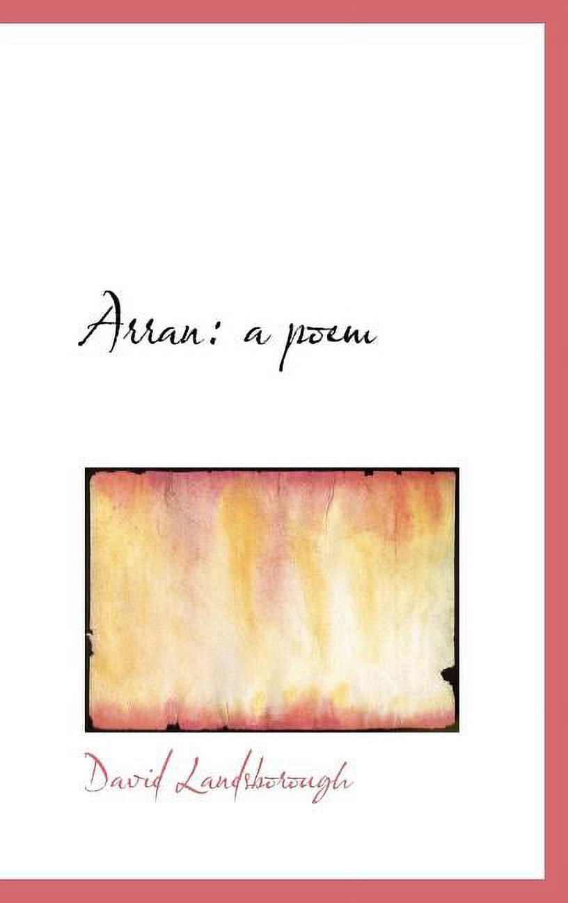 Arran: A Poem Hardcover