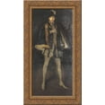 thumbnail image 1 of Arrangement in Black, No. 3: Sir Henry Irving as Philip II of Spain 16x24 Gold Ornate Wood Framed Canvas Art by Whistler, James Abbott McNeill, 1 of 2
