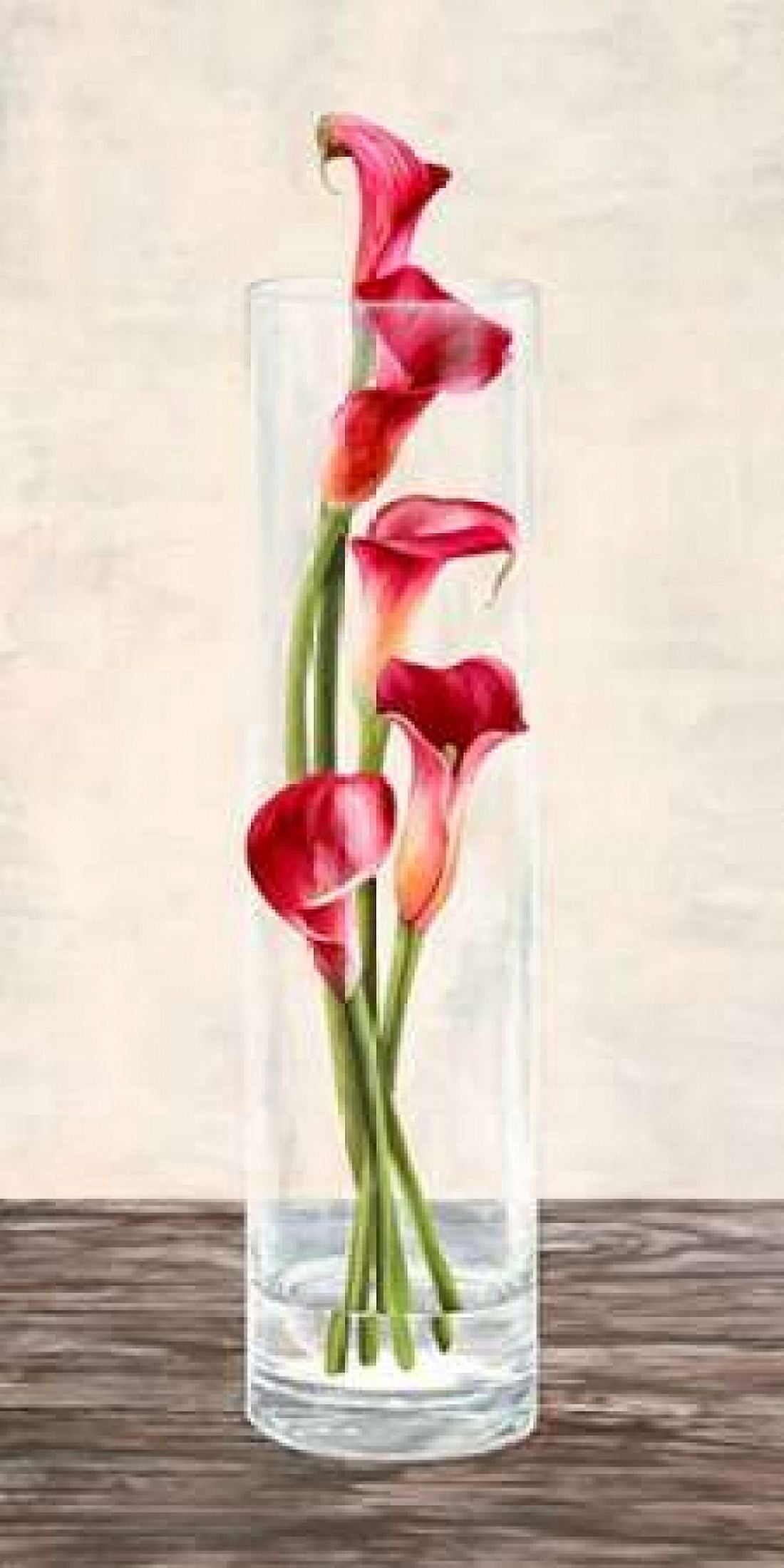 Arrangement of callas Canvas Art - Shin Mills (24 x 48)
