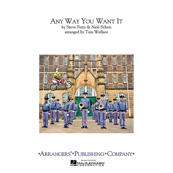 Arrangers Any Way You Want It Full Score Marching Band
