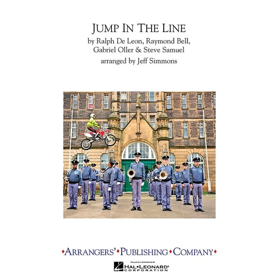 Arrangers Jump in the Line Marching Band Level 3 Arranged by Jeff Simmons