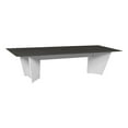thumbnail image 1 of Array 120" Conference Table with Power Data Grommet- Ash Grey/ White, 1 of 20