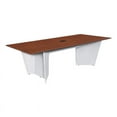 thumbnail image 1 of Array 96" Conference Table with Power Data Grommet- Cherry/ White, 1 of 24