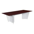 thumbnail image 1 of Array 96" Conference Table with Power Data Grommet- Mahogany/ White, 1 of 13