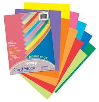 "Array Card Stock, 65lb, 8.5 X 11, Assorted Lively Colors, 250/pack | Bundle of 5 Packs"