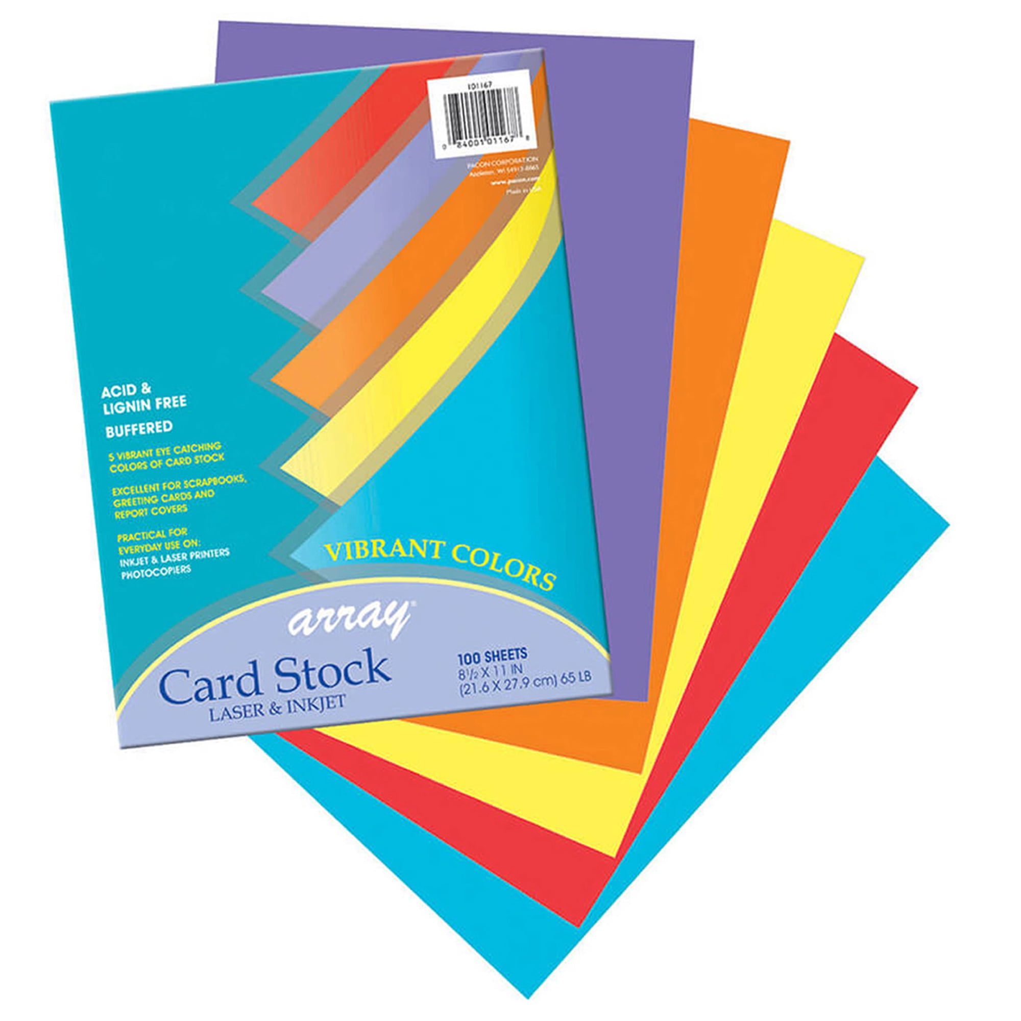 Hamilco White Cardstock Blank Index Flash Note & Post Cards - Flat 5 X –