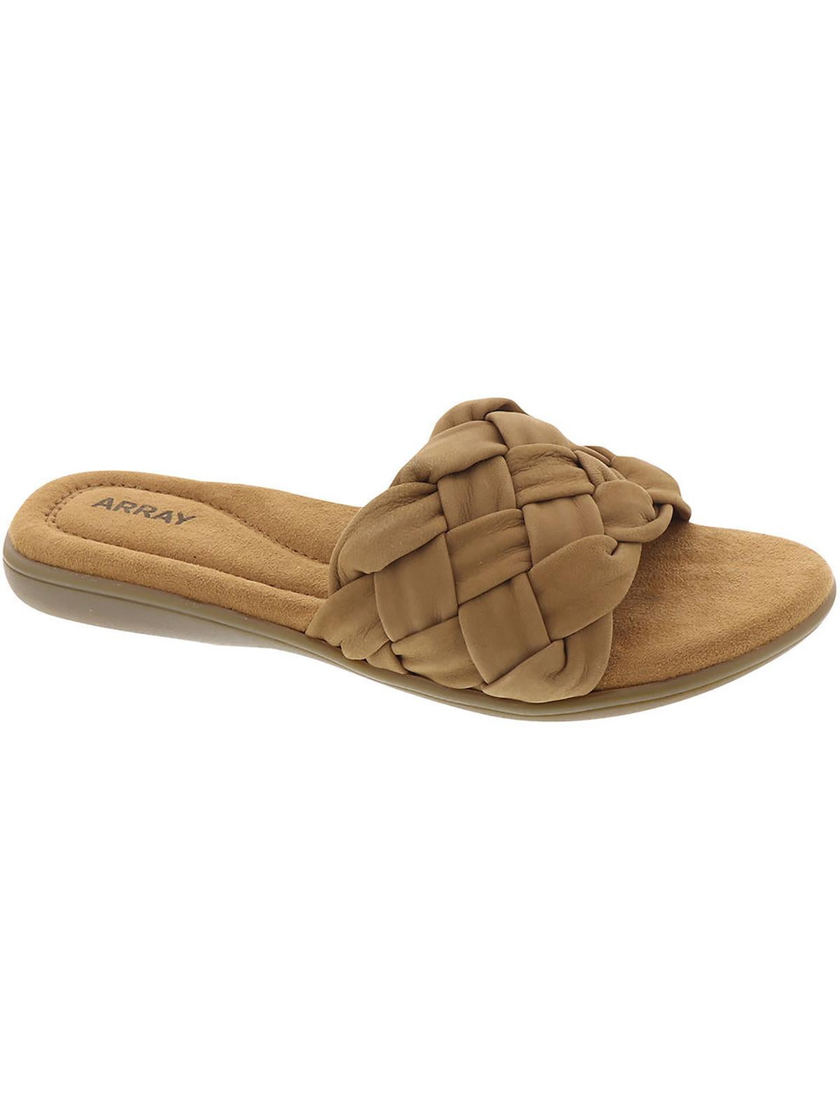 Array Womens Callisto Slip On Flat Slide Sandals