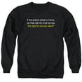 thumbnail image 1 of - Arrest A Mime - Crewneck Sweatshirt - Small, 1 of 2