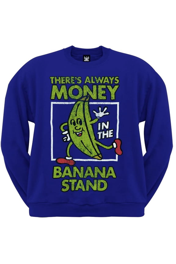 - Money in the Banana Stand Crew Neck Sweatshirt - 3X-Large