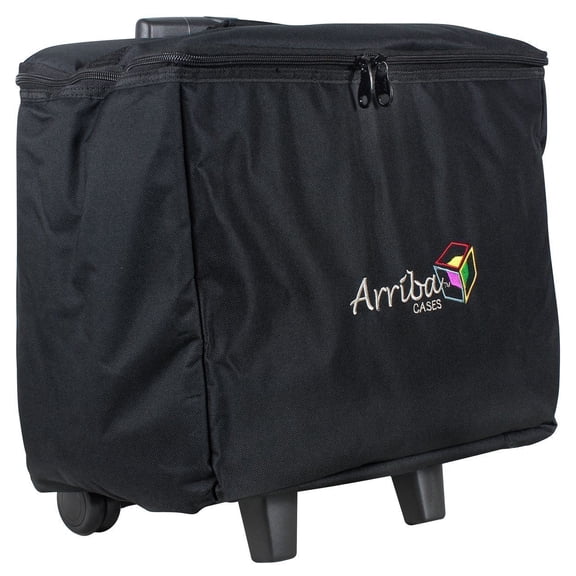 Arriba ACR16 Multi-Purpose Stackable Rolling Case W/ Wheels (16"X10"X14") New
