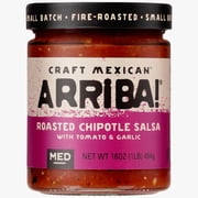 Arriba! Medium Roasted Chipotle Salsa 16 oz