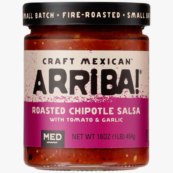 Arriba! Medium Roasted Chipotle Salsa 16 oz
