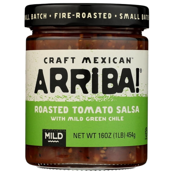 Arriba - Salsa Mild Roasted Tomato - 16 Oz, Case of 6