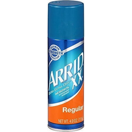Arrid XX Aerosol Antiperspirant/Deodorant, Regular, 4 oz