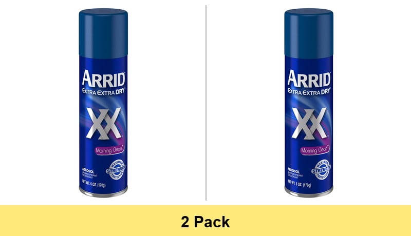 Arrid XX Anti-Perspirant and Deodorant Spray Morning Clean 6 oz - 2 ...