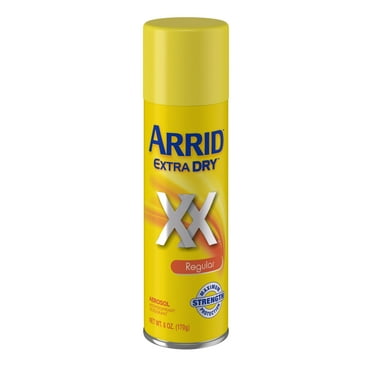 Arrid XX Extra Dry Aerosol Antiperspirant Deodorant, Regular, 6 oz