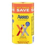 Arrid XX Extra Dry Antiperspirant Deodorant, Regular, Twin Pack two 6oz. cans Packaging May Vary