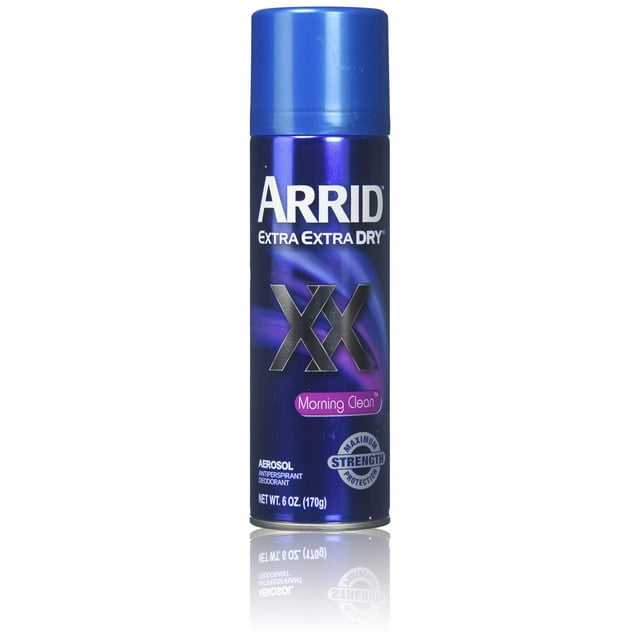 Arrid Xx AntiPerspirant And Deodorant Spray Morning Clean, 6 Ounce
