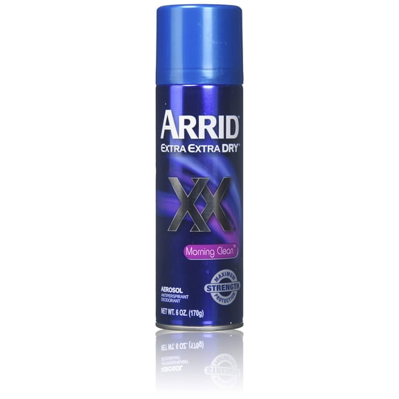 Arrid Xx Anti-Perspirant And Deodorant Spray Morning Clean, 6 Ounce (Pack Of 5).