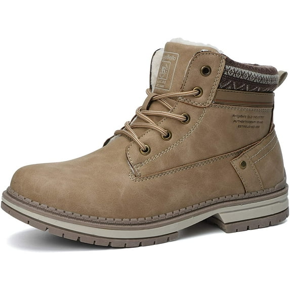 Arrigo Bello Women's Snow Winter Boots Outdoor Snow Hiking Boots Beige