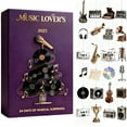 thumbnail image 1 of Arrival Calendar with 24 Arrival Calendars and Countdown Calendar - Surprise Collectibles for Christmas | Music Lover's Advent Calendar with 2D Plane and Acrylic Pendants, 1 of 8