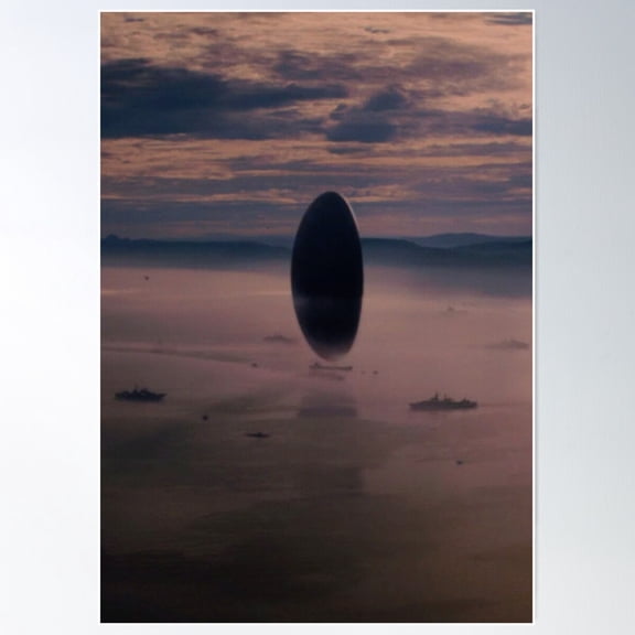 Arrival Film Movie Poster Without Text Poster Wall Art, Modern Wall Decor For Living Room Bedroom, 24x36 UNFRAMED