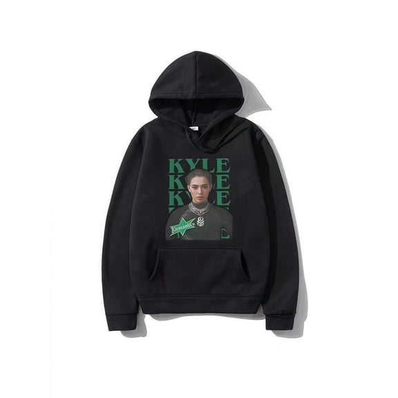 Arrival Kyle Alessandro Hoodie Men Women Lighter Eurovision 2025 Vintage Fleece Pullover Fashion Long Sleeve Hip Hop Streetwear