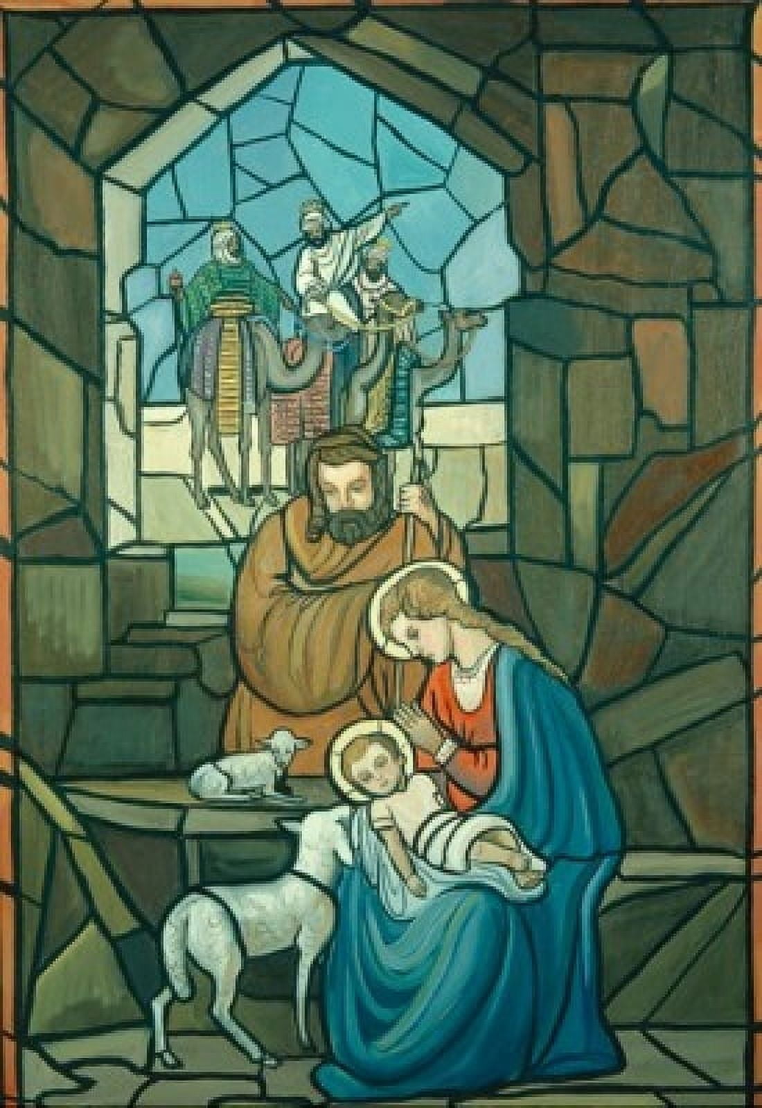 Arrival of the Magi by Otto Munziger Canvas Art - Otto Munziger (24 x 36)