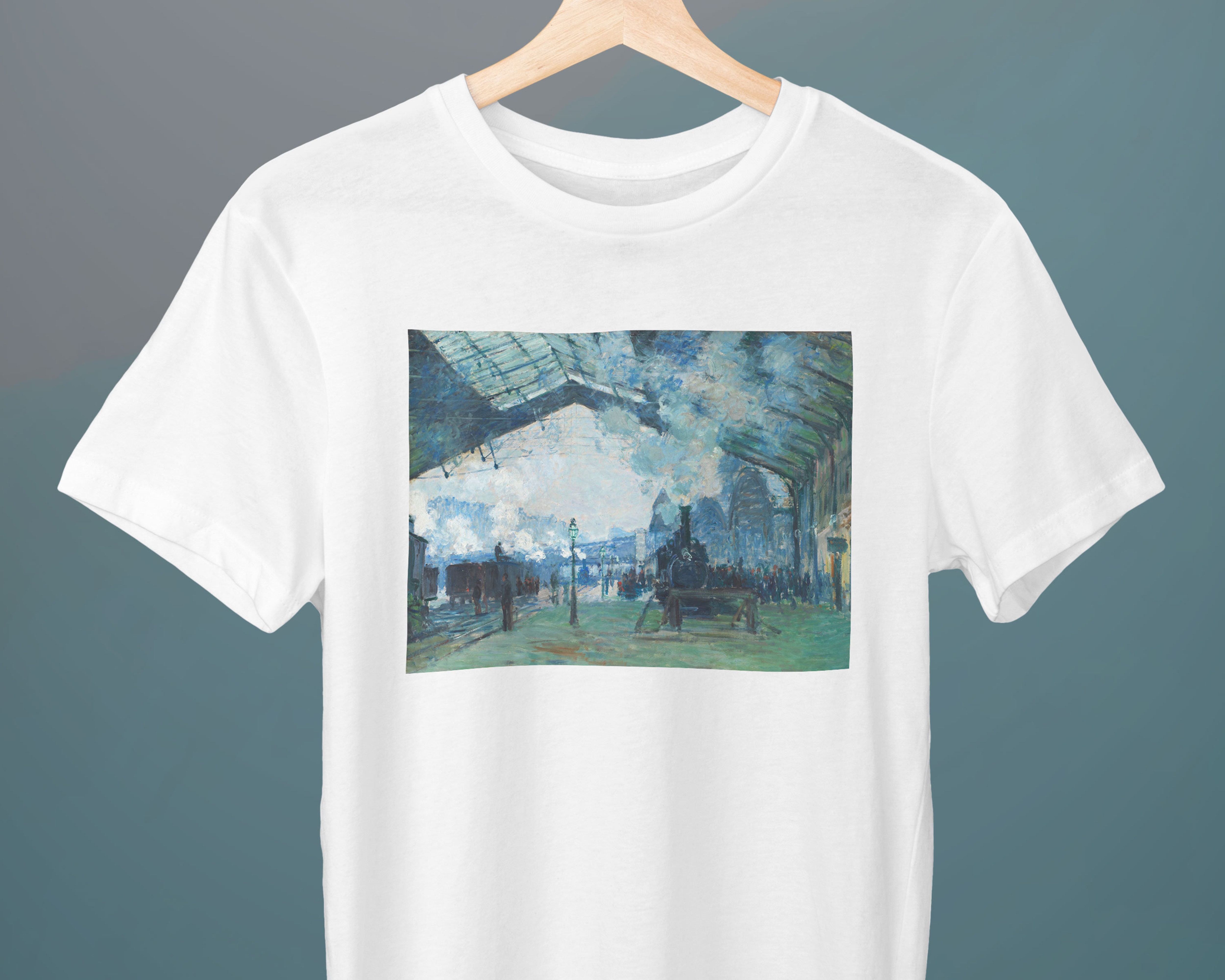 Arrival of the Normandy Train, Gare SaintLazare, Claude Unisex