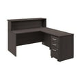 thumbnail image 1 of Arrive 60W x 72D L Reception Desk with Drawers in Storm Gray - Engineered Wood, 1 of 8