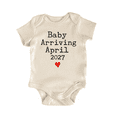 thumbnail image 1 of Arriving April 2027 Due Newborn Baby Bodysuit, 1 of 6