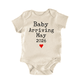 thumbnail image 1 of Arriving May 2026 Due Newborn Baby Bodysuit, 1 of 6
