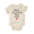 thumbnail image 1 of Arriving May 2027 Due Newborn Baby Bodysuit, 1 of 6