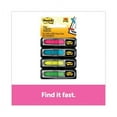 thumbnail image 1 of Arrow 0.5" Page Flags, Four Assorted Bright Colors, 24/Color, 96 Flags/Pack | Bundle of 10 Packs, 1 of 7