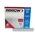 thumbnail image 1 of Arrow T50, 1/2-inch Chisel Point, Steel Staples 5,000 Pack, 1 of 12