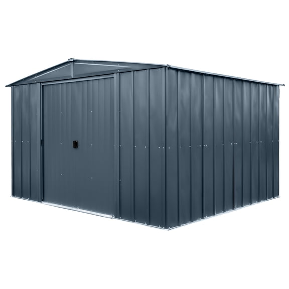 Arrow 10 x 10 x 6 ft Anthracite Shed