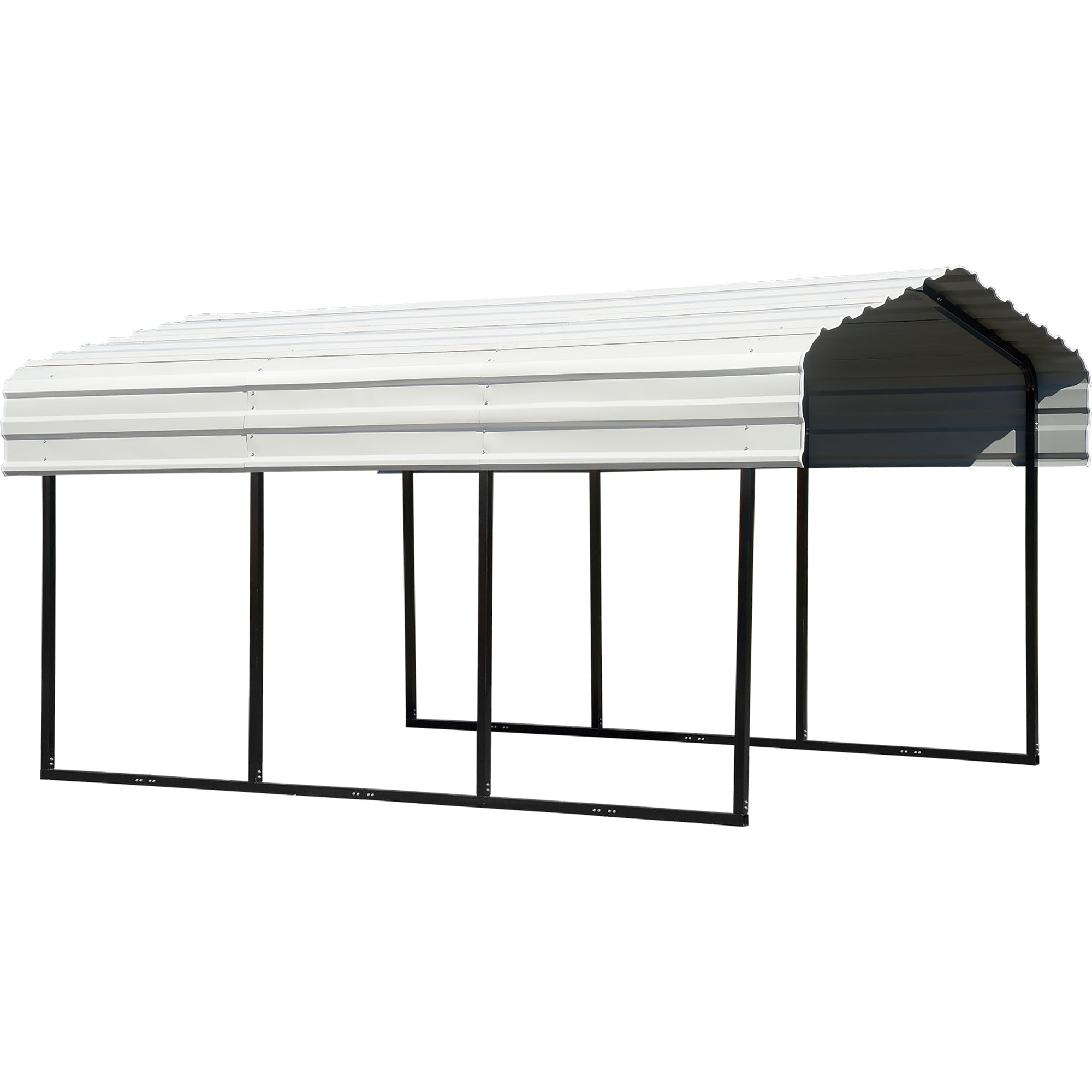 Arrow 10 x 15 x 7 ft Eggshell Carport